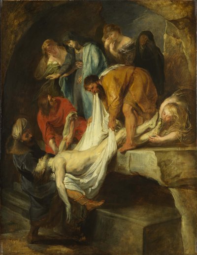 Begravningen av Kristus av Peter Paul Rubens