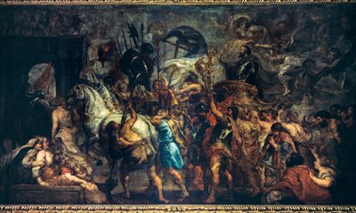 Henri IV:s triumferande inträde i Paris (22 mars av Peter Paul Rubens