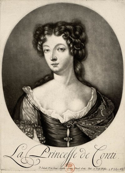 Prinsessan av Conti av Peter Schenk the Elder