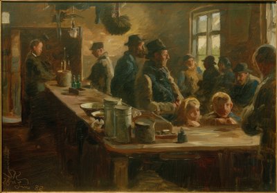 I mataffären när man inte fiskar av Peder Severin Krøyer