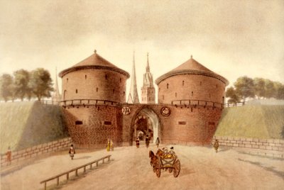 HAMBURG Tyskland - Gatehouseswed av Peter Suhr