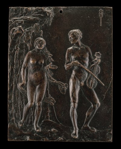 Orfeus och Eurydike, ca. 1515. av Peter Vischer the Younger