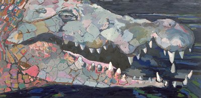 Längre ner i floden - Krokodilen av Peter Wilson