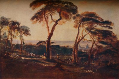 Greenwich Park, c1822 av Peter de Wint