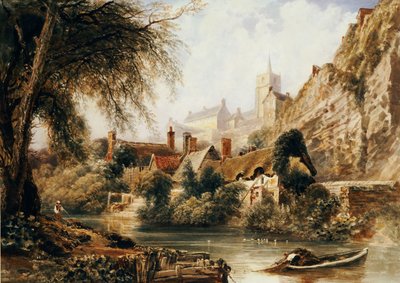 Knaresborough av Peter de Wint