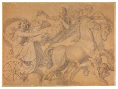 Der Wagen des Eos av Peter von Cornelius