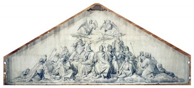 Kristendomens spridare, de heliga kungarna och jungfrurna av Peter von Cornelius