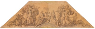 Die Vermählung von Menelaos und Helena av Peter von Cornelius