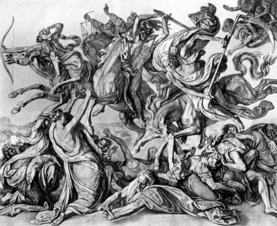 The Four Horsemen of the Apocalypse, 1926. av Peter von Cornelius