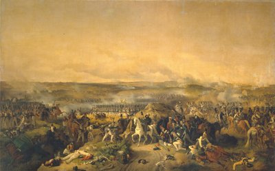 Slaget vid Borodino den 26 augusti 1812, 1843 av Peter von Hess