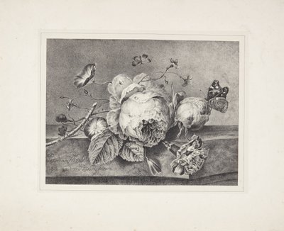 Blomma stilleben av Petronella van Woensel