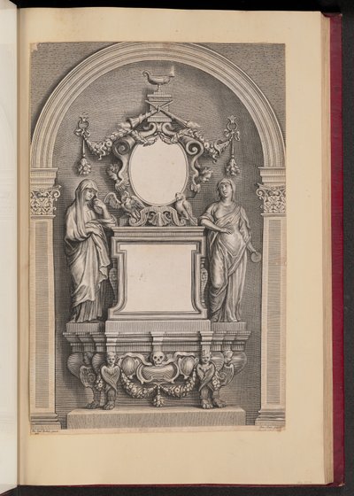 Epitafium av Rubens av Petrus Clouet after Sir Peter Paul Rubens