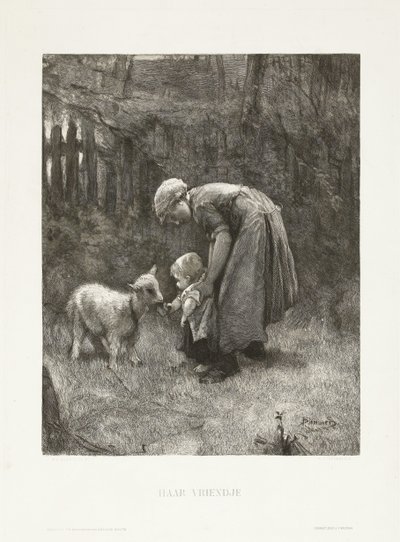 Hennes pojkvän (titel på objekt) av Petrus Johannes Arendzen