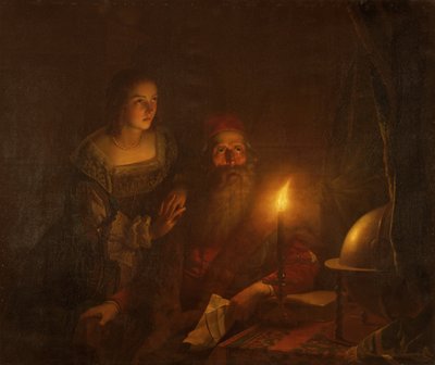 Etienne Van den Bergh falskeligen anklagad för förräderi (olja på duk) av Petrus van Schendel