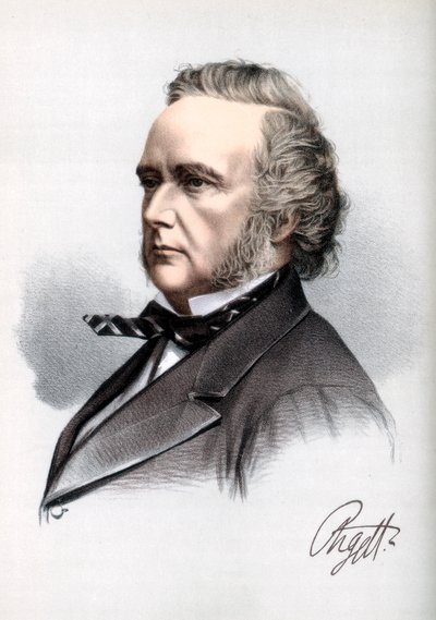 George Campbell, 8:e hertig av Argyll, skotsk liberal politiker och författare, c1890. av Petter and Galpin Cassell