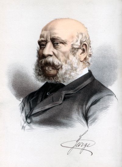 George, hertig av Cambridge, brittisk soldat, c1890. av Petter and Galpin Cassell