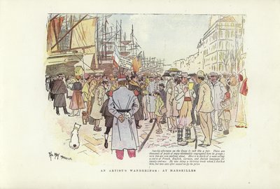 En konstnärs vandring i Marseille av Phil May