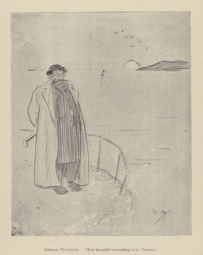 Tecknad film av Phil May, från 1890-talet (litho) av Phil May