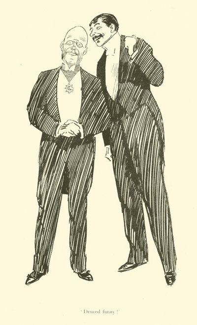 Tecknad film av Phil May, från 1890-talet (litho) av Phil May