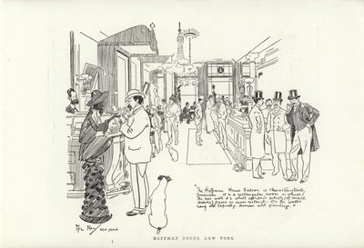 Hoffman House, New York av Phil May
