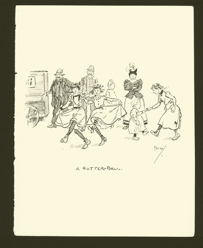 Illustration för Phil Mays Gutter-Snipes av Phil May