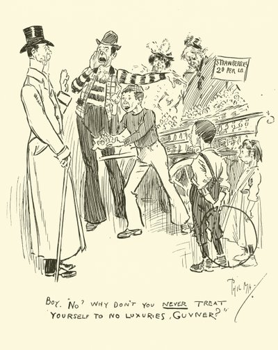 Illustration för Phil Mays Gutter-Snipes av Phil May