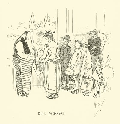 Illustration för Phil Mays Gutter-Snipes av Phil May