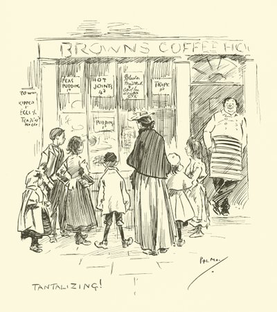 Illustration för Phil Mays Gutter-Snipes av Phil May