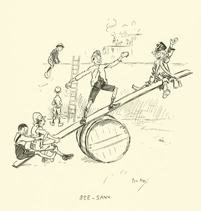 Illustration för Phil Mays Gutter-Snipes av Phil May