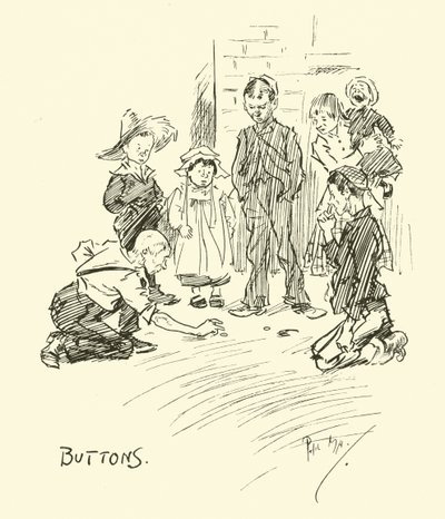 Illustration för Phil Mays Gutter-Snipes av Phil May