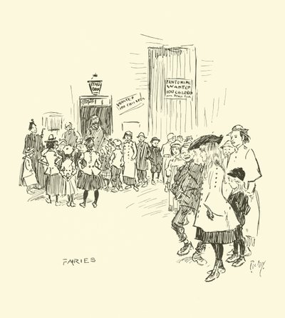 Illustration för Phil Mays Gutter-Snipes av Phil May