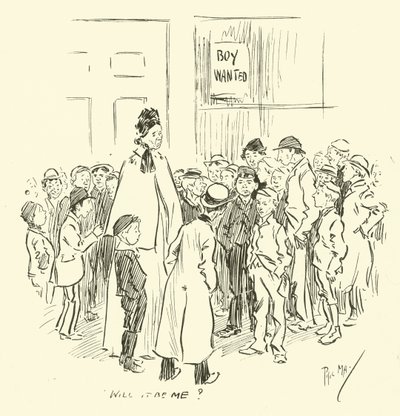 Illustration för Phil Mays Gutter-Snipes av Phil May