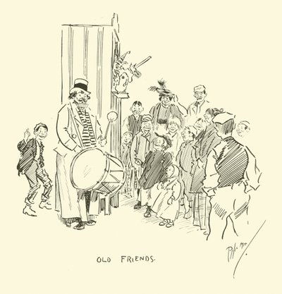 Illustration för Phil Mays Gutter-Snipes av Phil May