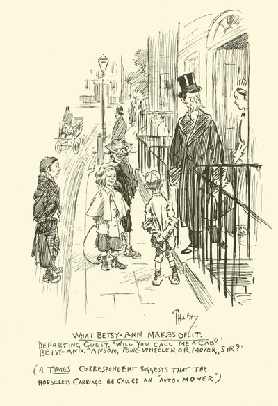 Illustration för Phil Mays Gutter-Snipes av Phil May