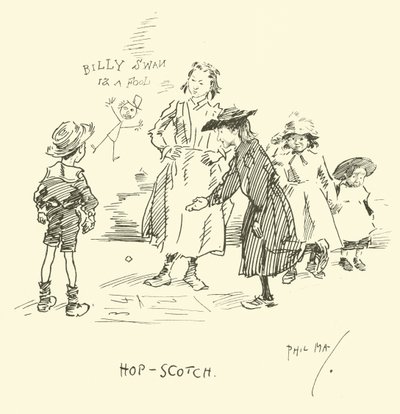 Illustration för Phil Mays Gutter-Snipes av Phil May