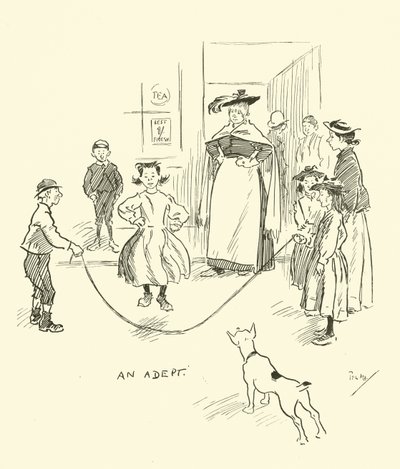 Illustration för Phil Mays Gutter-Snipes av Phil May