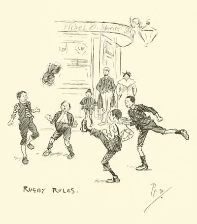 Illustration för Phil Mays Gutter-Snipes av Phil May