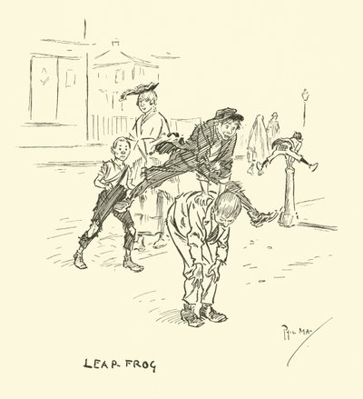 Illustration för Phil Mays Gutter-Snipes av Phil May