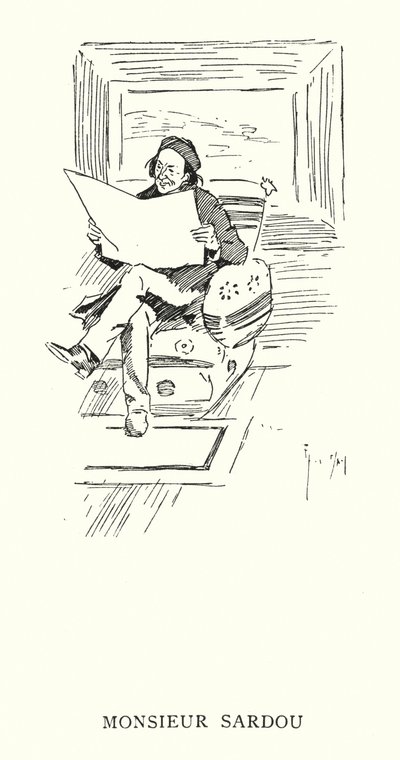 Mr Sardou (litho) av Phil May