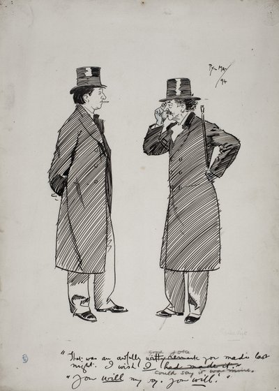 Oscar Wilde och Whistler av Phil May