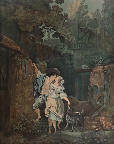 The Escalade, or The Odious Morning, 1787, 1913 av Philibert Louis Debucourt