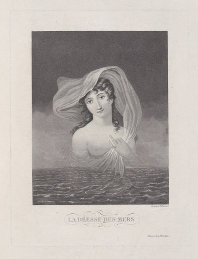Havets gudinna, 1775-1832. av Philibert Louis Debucourt