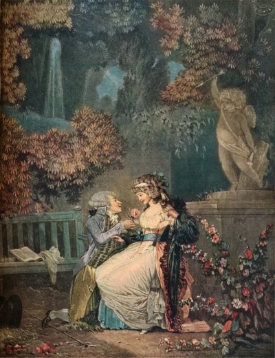 Rosen, 1788, 1916 av Philibert Louis Debucourt