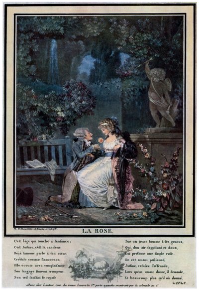 Rosen, 1788-1931. av Philibert Louis Debucourt