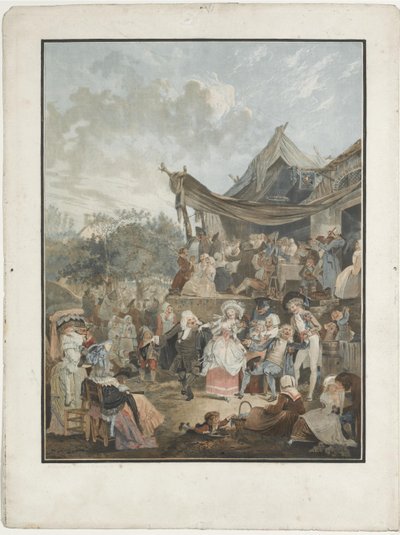 Brudmenuetten, 1786 av Philibert Louis Debucourt