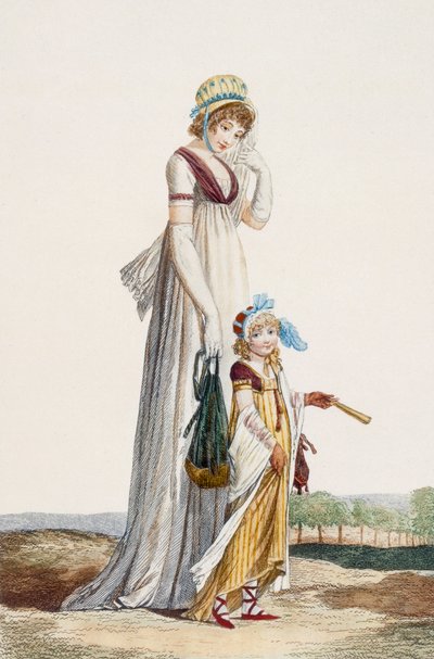 Ung mor och barn, 1800 av Philibert Louis Debucourt