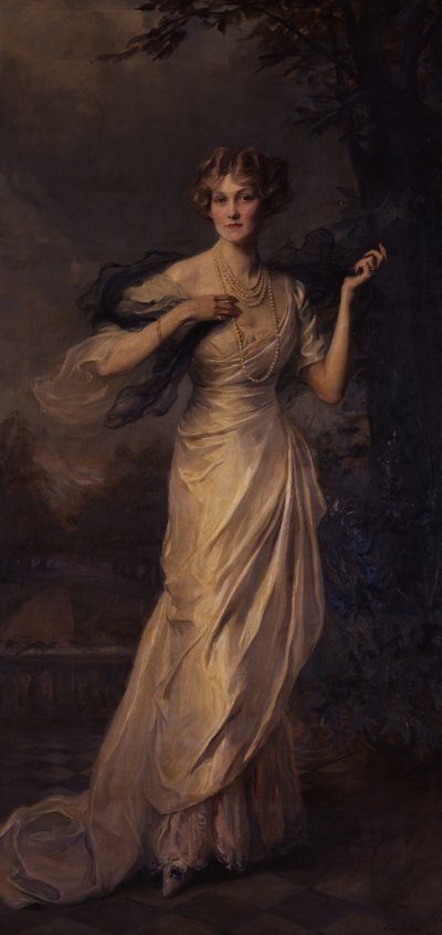 Porträtt av Helen, hustru till den 8:e hertigen av Northumberland av Philip Alexius de Laszlo