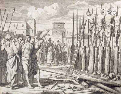 The Impaling of Some rebells