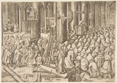 Faith Fides från The Virtues, ca. 1559-60. av Philip Galle