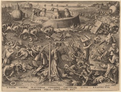 Mod av Philip Galle after Pieter Bruegel the Elder